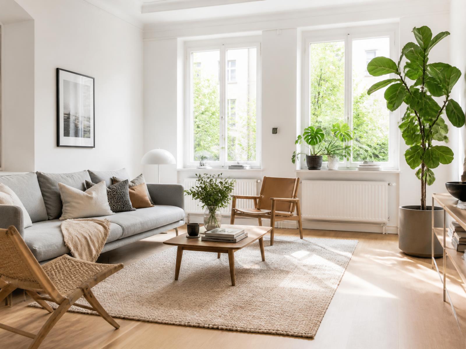 Ljus och nystädad bostadsmiljö i Örnsköldsvik